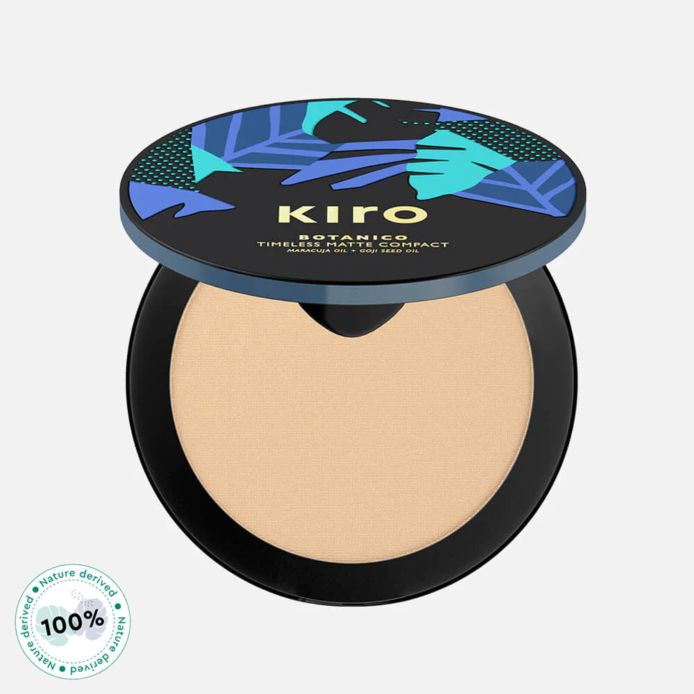 compact Makeup : KIro Botanico Timeless Matte Compact - Rocksalt Ivory 01