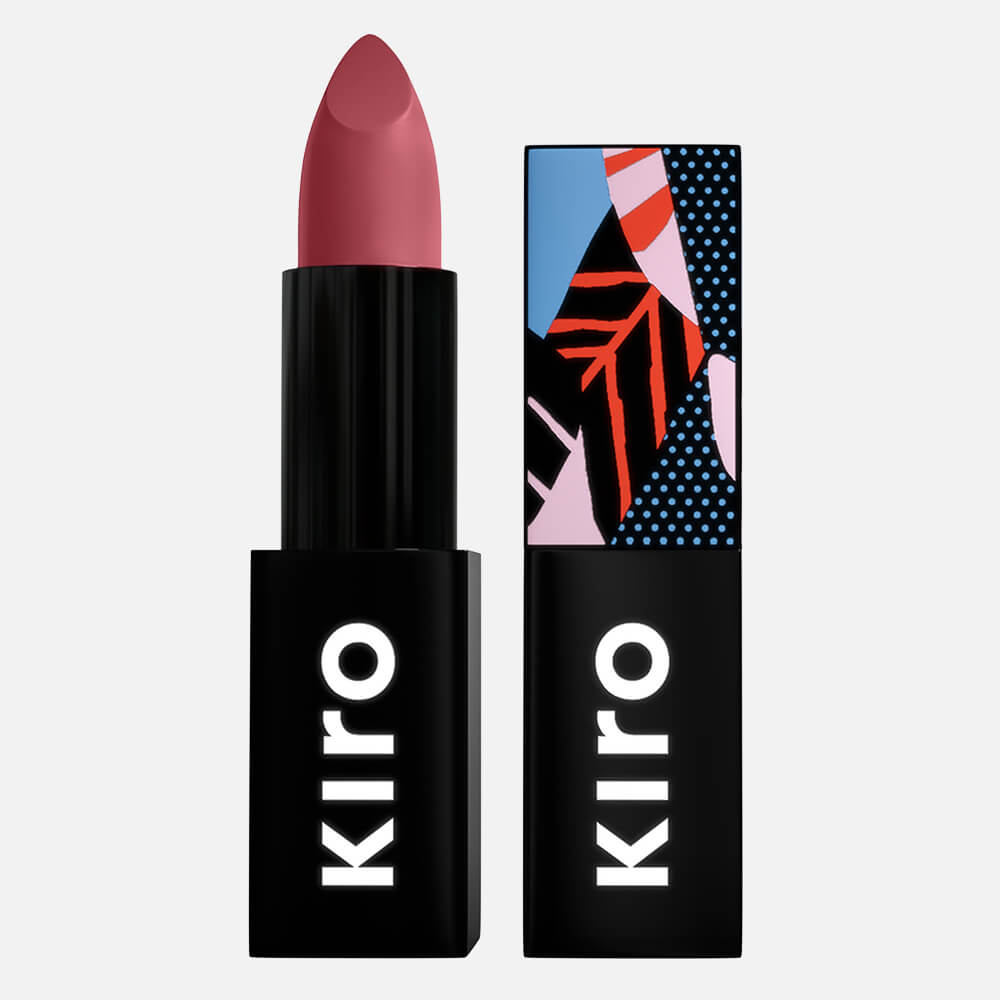 Lush Moist Matte Lipstick - Nude Garnet 06 (Garnet Red) - Mauve Pink