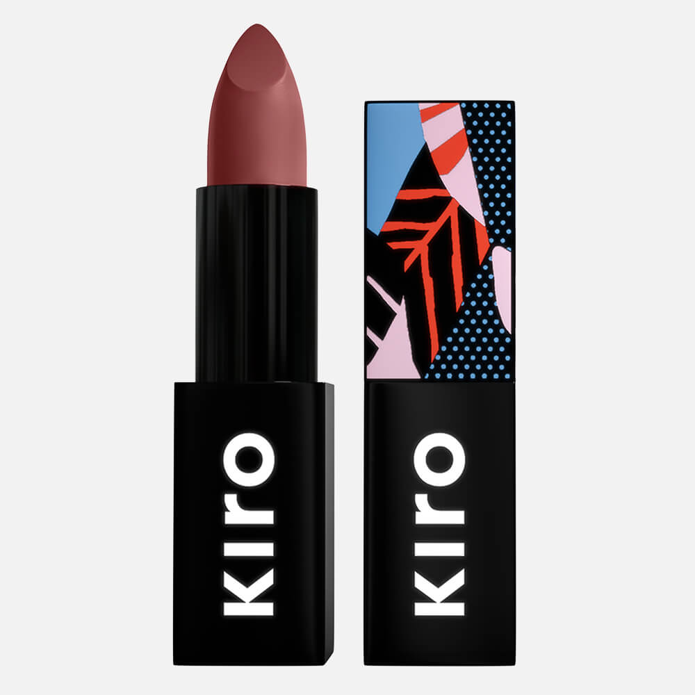 Lush Moist Matte Lipstick - Nude Garnet 06 (Garnet Red) - Mauve brown