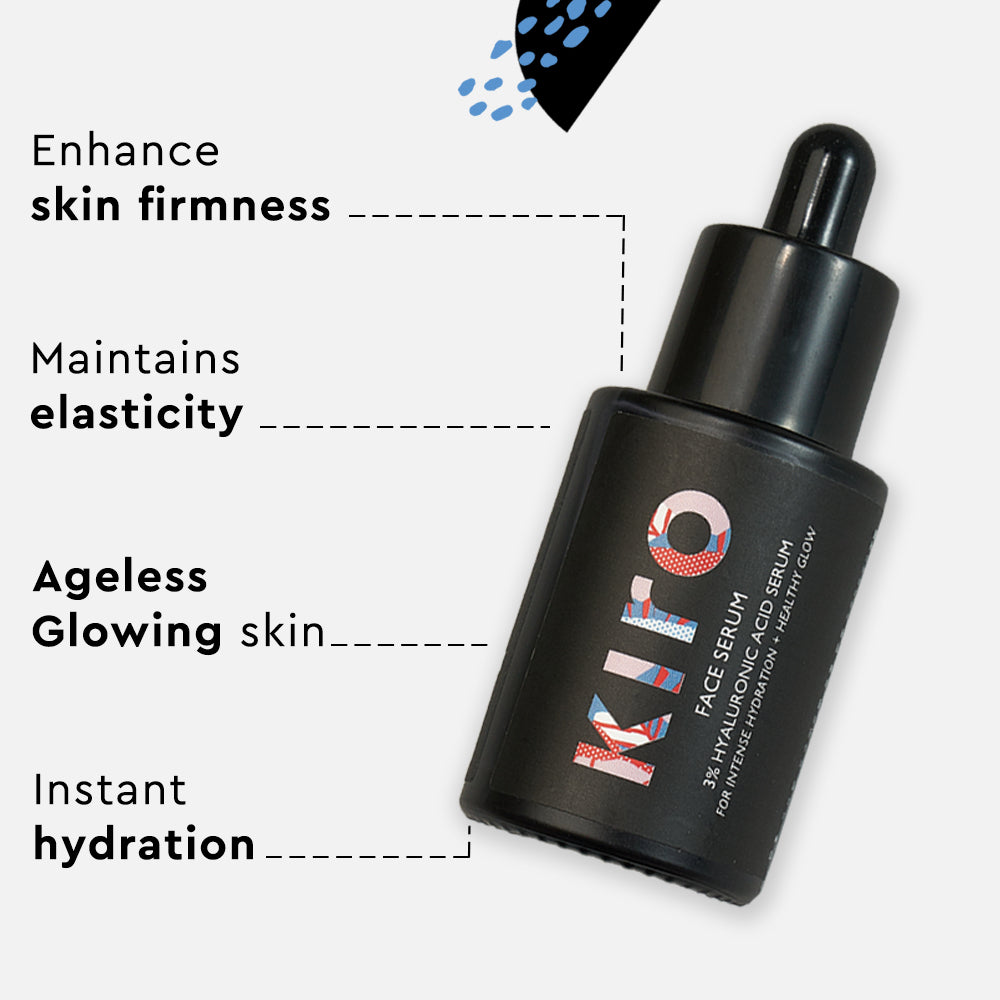 3% Hyaluronic Acid Face Serum Kiro