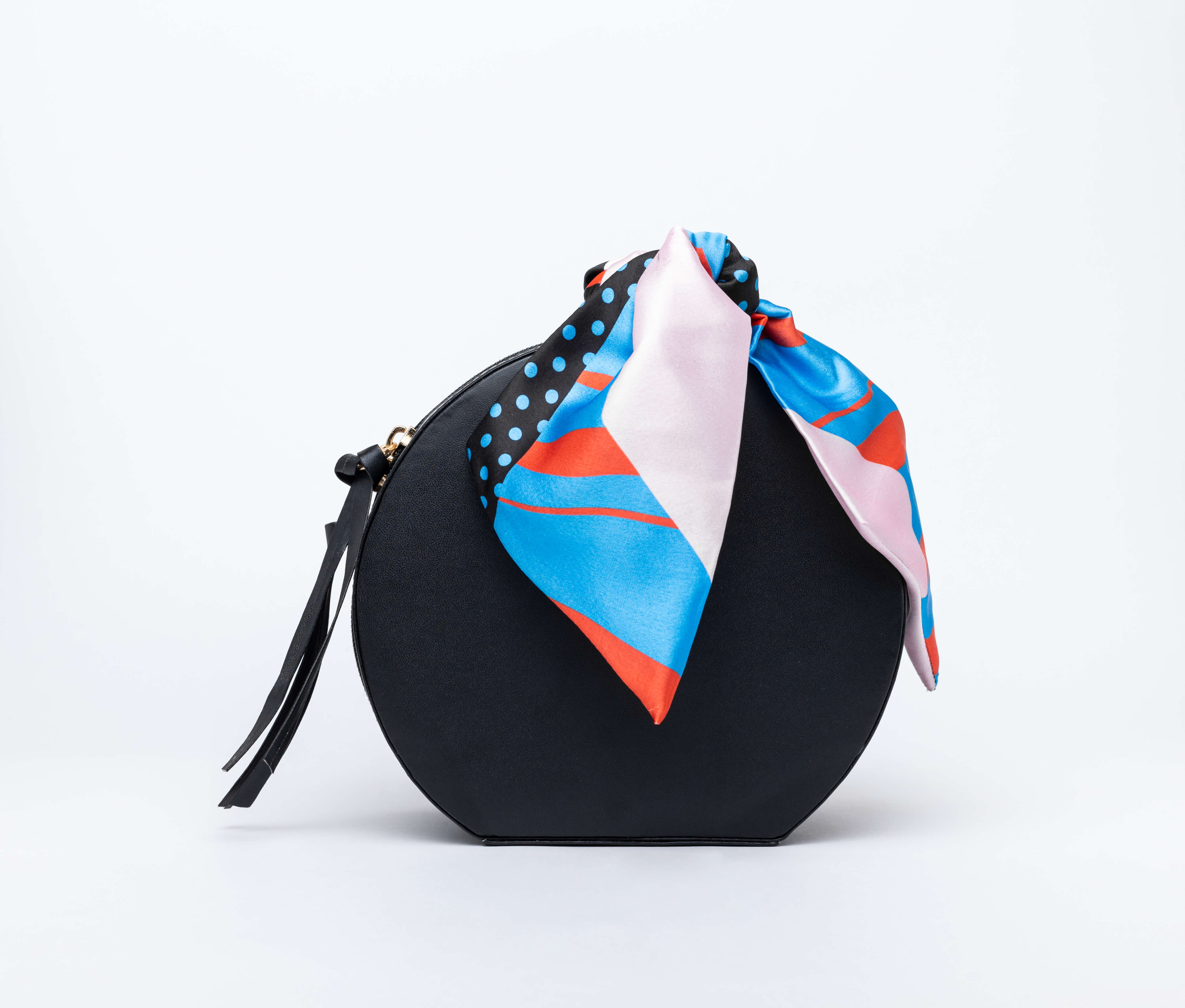 Kiro Vegan Leather Bag - Black shade  