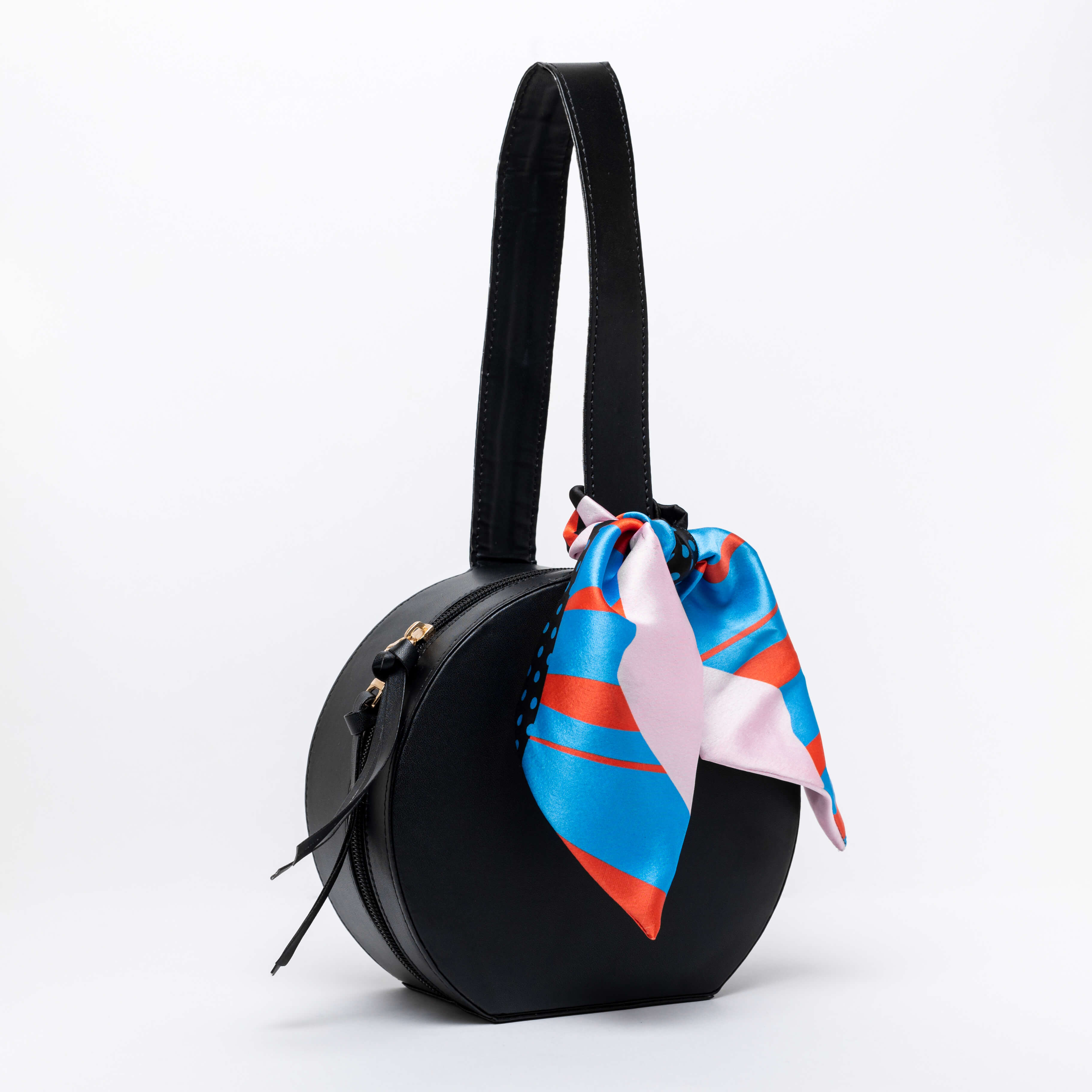 Kiro Vegan Leather Bag - Black shade  