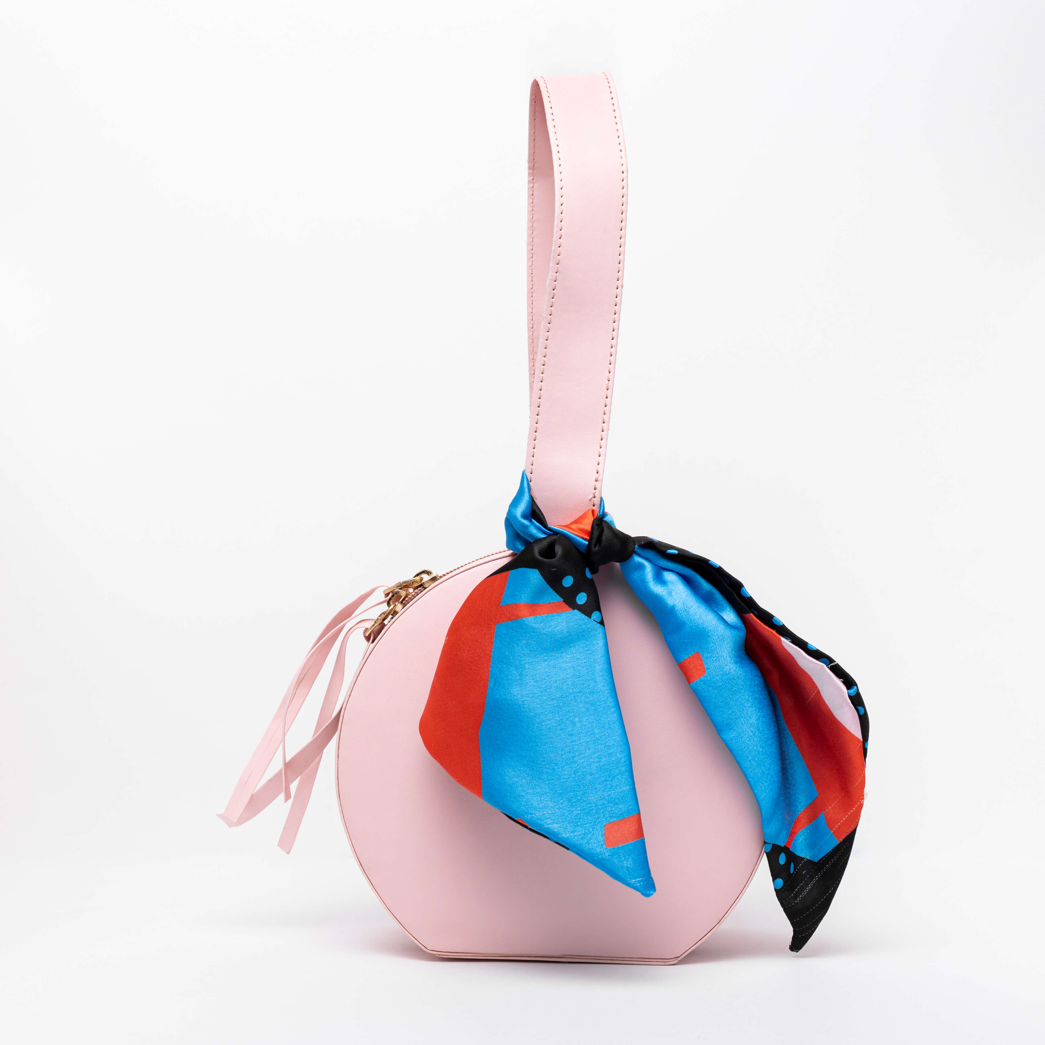 Kiro Vegan Leather Bag - Pink shade  