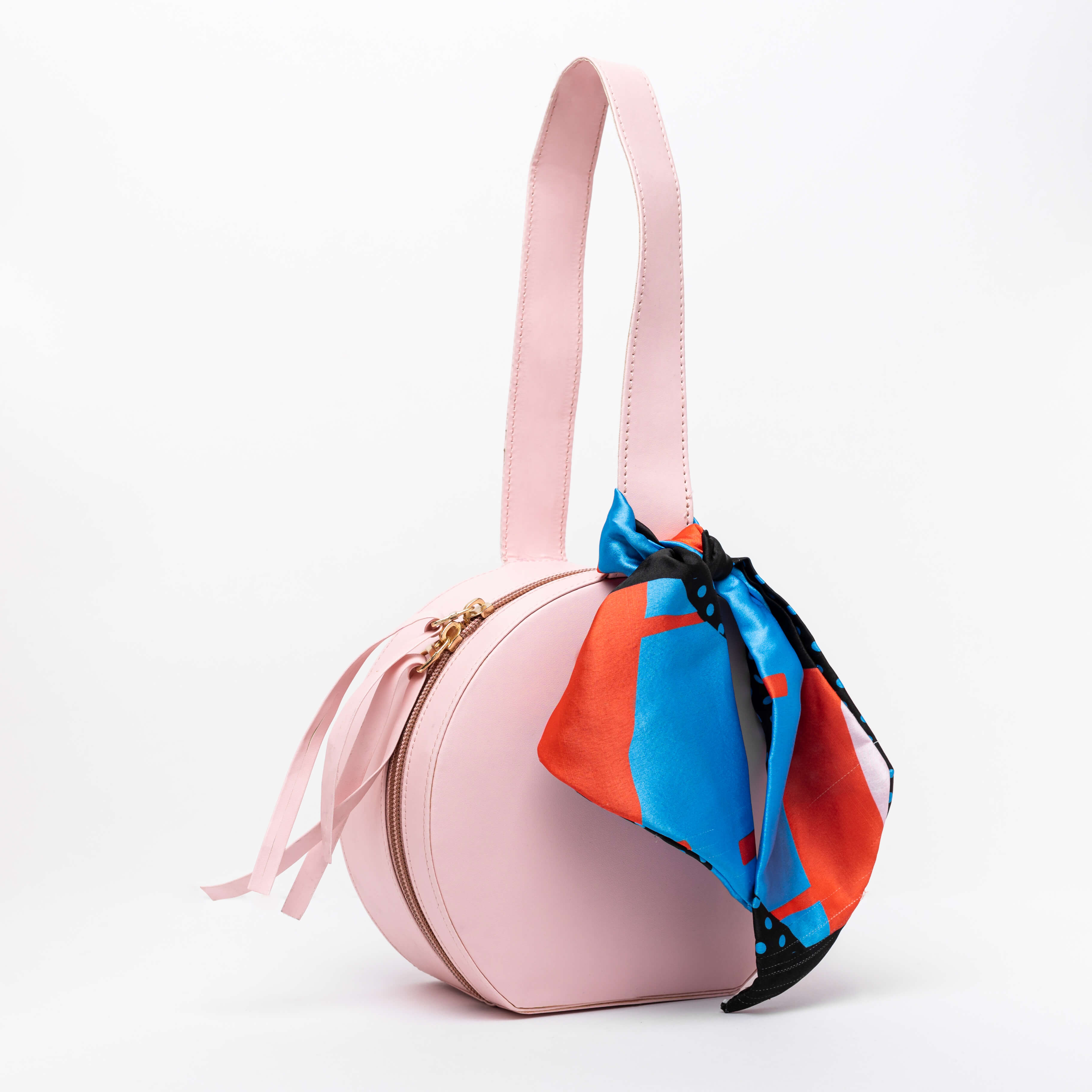 Kiro Vegan Leather Bag - Pink shade  