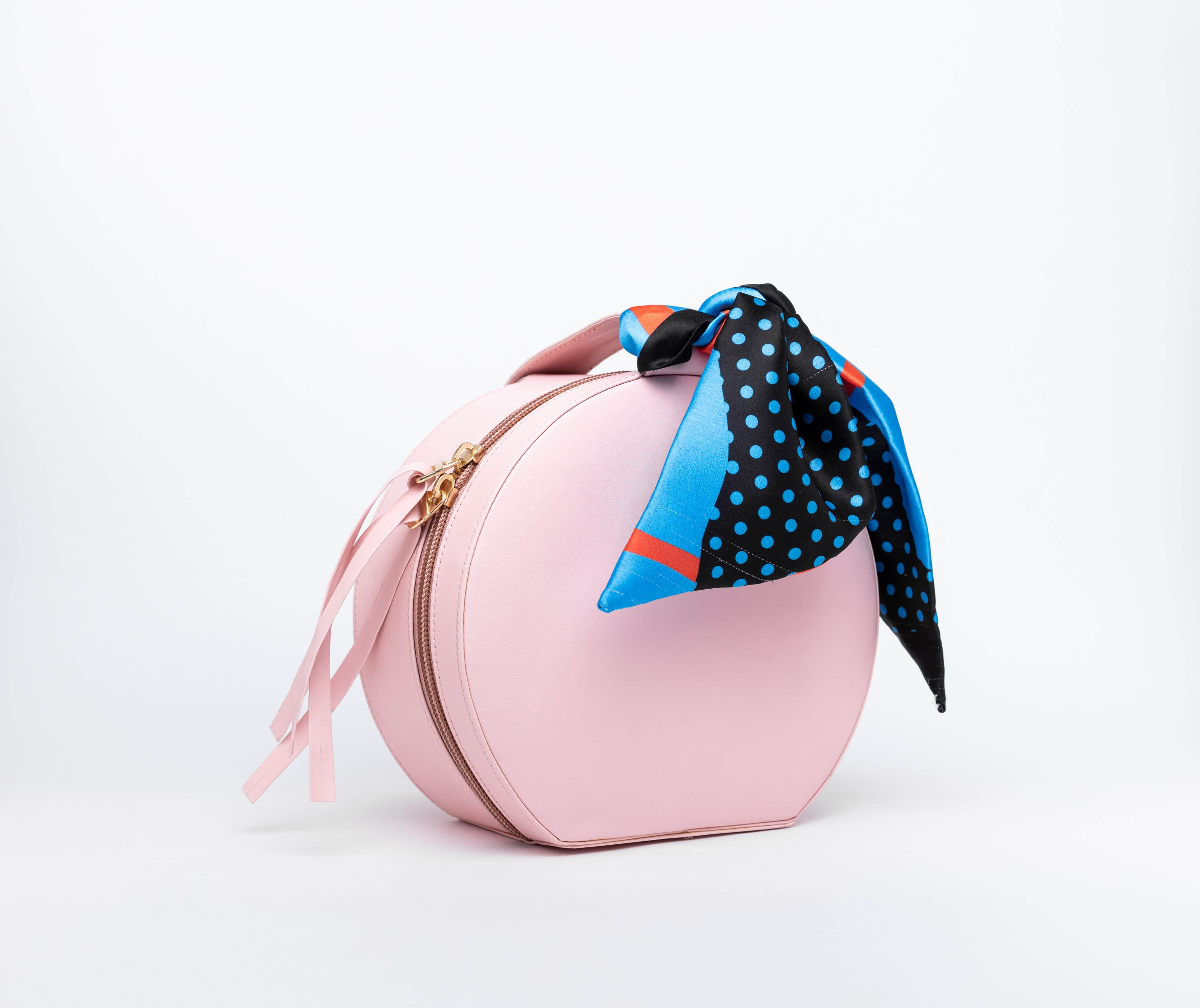 Kiro Vegan Leather Bag - Pink shade  