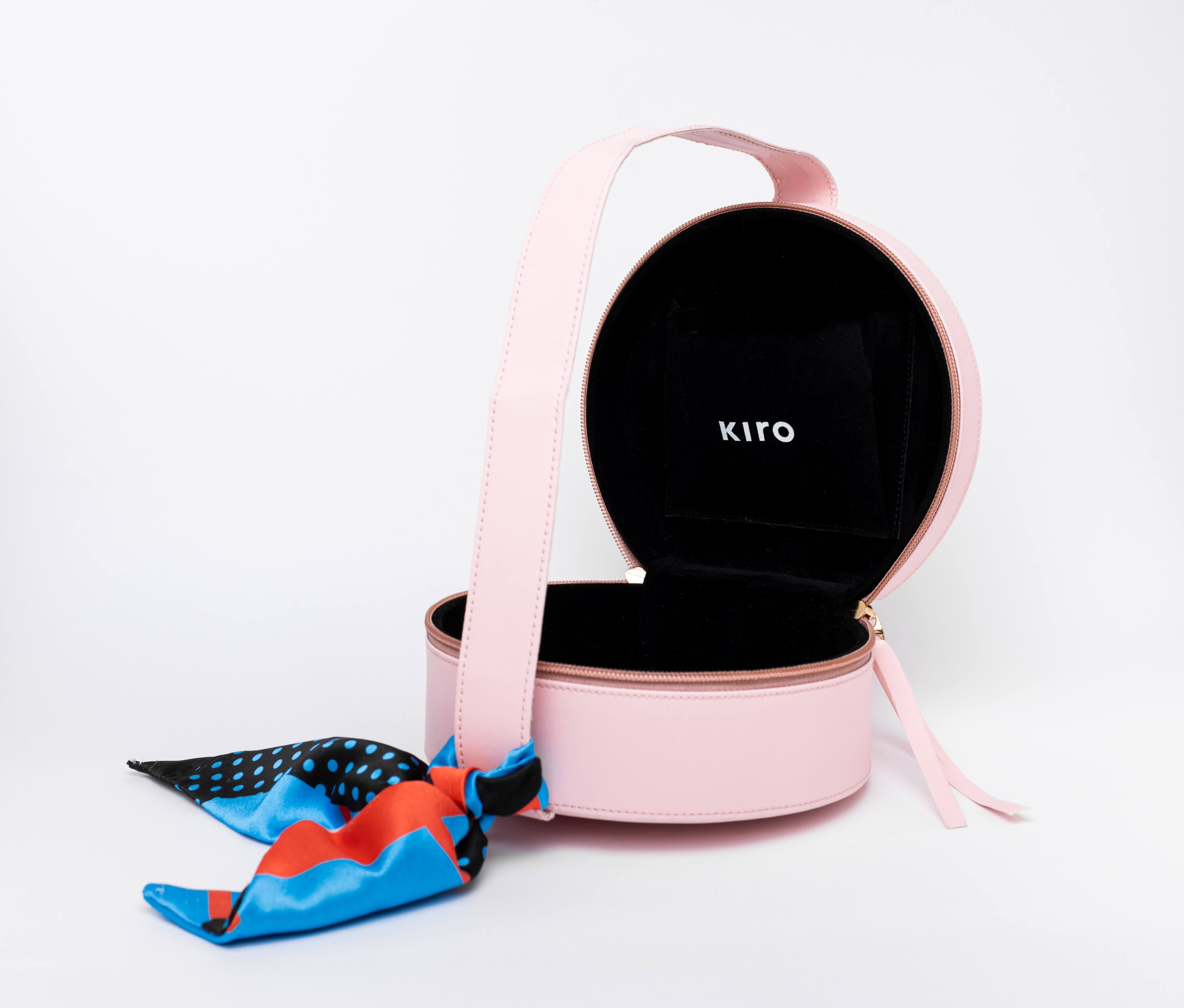 Kiro Vegan Leather Bag - Pink shade  