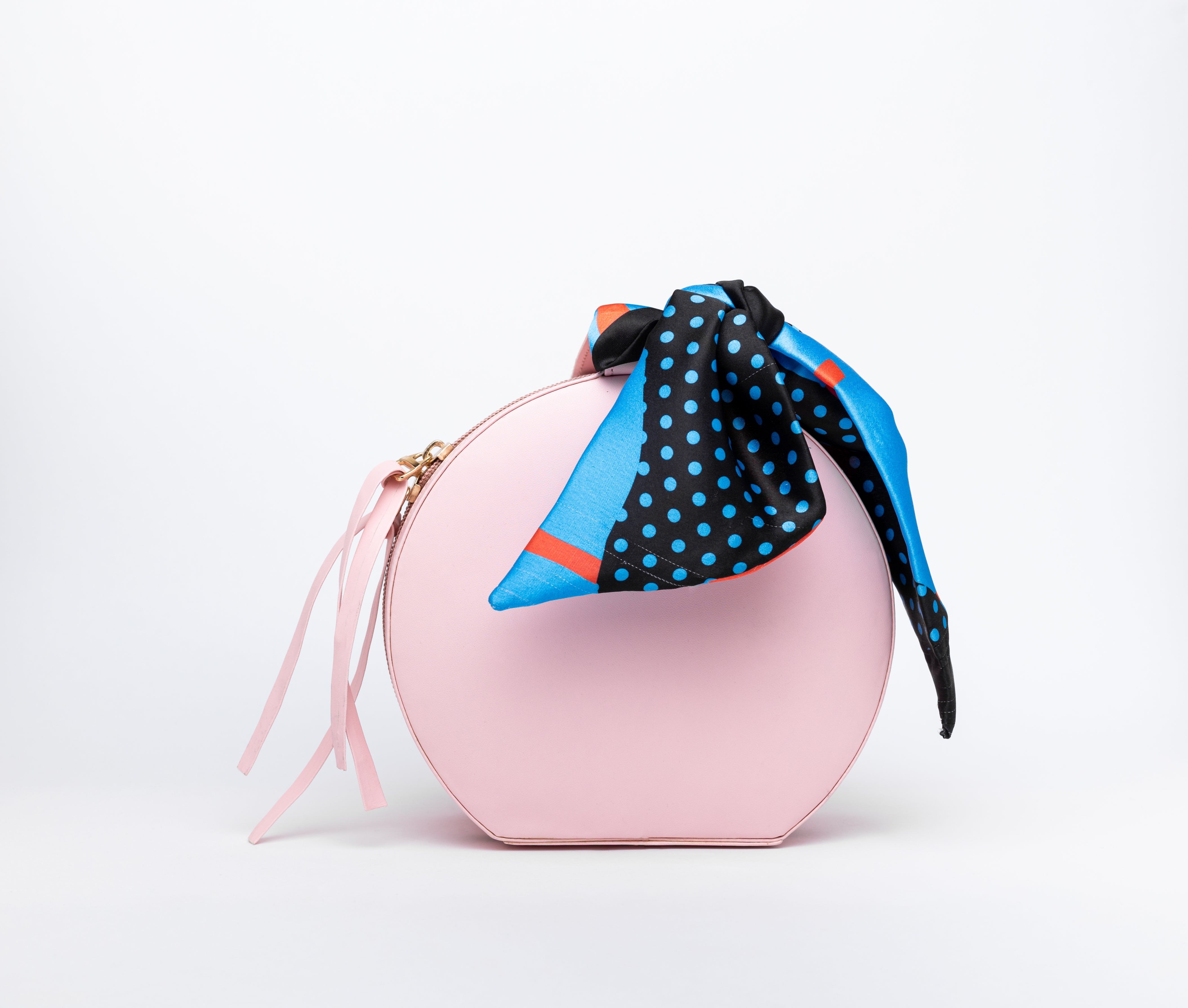 Kiro Vegan Leather Bag - Pink shade  