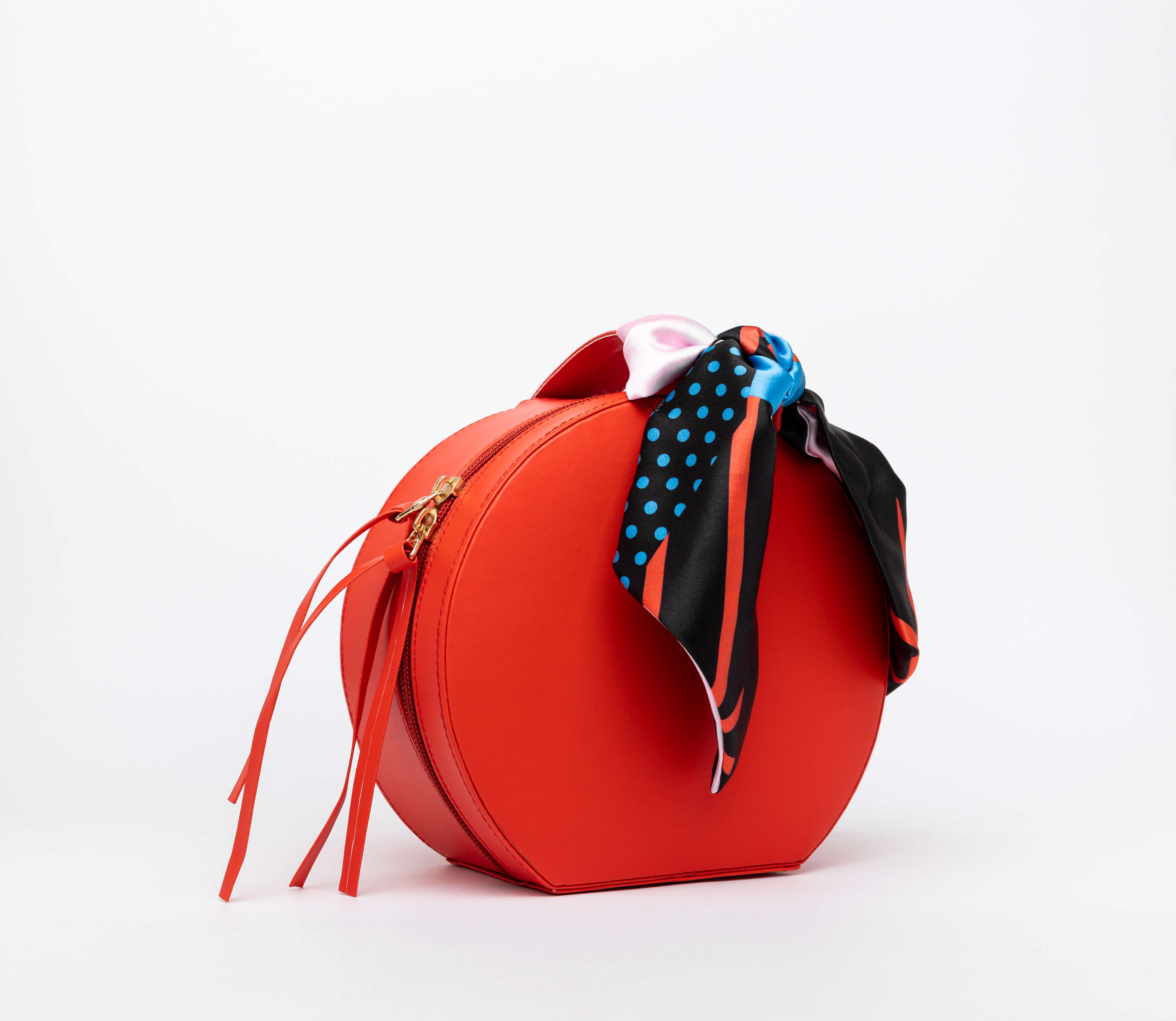 Kiro Vegan Leather Bag - Red shade  